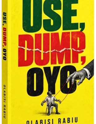 Use, Dump, OYO book cover by Olabisi Rabiu